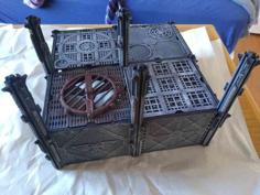 Floors And Walls For Warlayer Terrain System 3D Printer Model