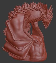 Gloomhaven Monster: Elder Drake 3D Printer Model