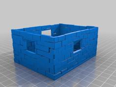 Basic D&D Terrain Buildings 28mm 3D Printer Model