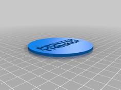 Drinks Coaster – Printer Thinker 3D Printer Model