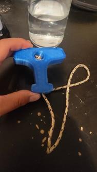 Lawn Mower Pull-Start Handle 3D Printer Model