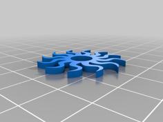 Sun Charm 3D Printer Model