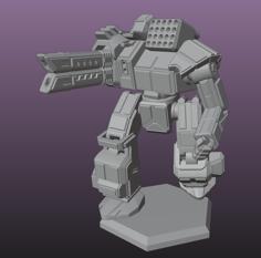 Gallant Battlemech 3D Printer Model