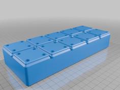 Gridfinity R8 Jacobs Chuck Holder 3D Printer Model