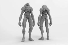 Slender Mecha 3D Printer Model