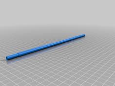 Towel Hook With Rod 3D Printer Model