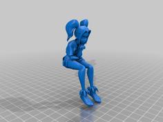 Suizide Harley Sitting 3D Printer Model