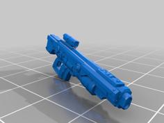 Sci Fi Weapons Set 3D Printer Model