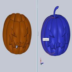 Pumpkin 3D Printer Model