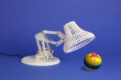 Laser Cut Luxo Lamp