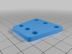 Square Pipe Foot Design 3D Printer Model