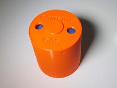 Secure Container For Camping Gas C206 Cartridges 3D Printer Model