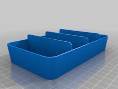 Dividers For IKEA GLIS Box 3D Printer Model