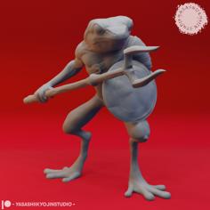 Bullywug – Tabletop Miniature 3D Printer Model