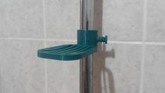 SHOWER ROD SOAP HOLDER (universal) 3D Printer Model