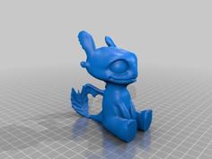 Lightfury Fixed (Toothless Remixed To) 3D Printer Model