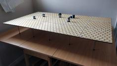 Laser Cut Hex Based Tabletop Riser