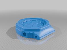 Mega G-Shock Wall Clock 3D Printer Model