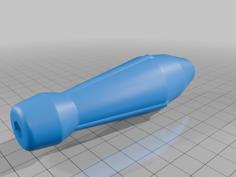 Simple Screwdriver Handle (based On Kraftool) 3D Printer Model