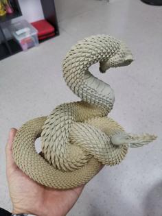 Rattlesnake 3D Printer Model