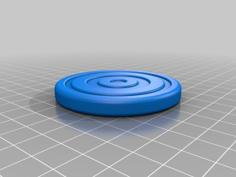 Air Hockey Chip 3D Printer Model