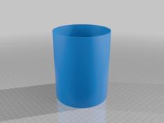 Dew Shield (customizable) Telescope, Lens 3D Printer Model