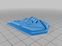 Transformer Decepticon Logo – Fixed Non-Manifold Issue 3D Printer Model