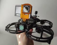 GEPRC Naked GoPRO 9/10/11 Universal Mount 3D Printer Model