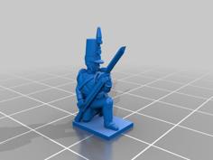 1-100 Spanish 1814 Infantry Grenadiers Pack 4-2 3D Printer Model