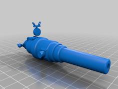 Armstrong Breach-loading Rifled Gun 3D Printer Model