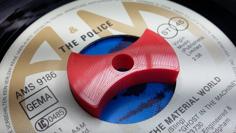 45rpm 7″ Singles Adapter “The Bone” 3D Printer Model