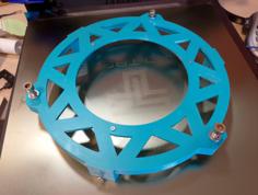 203 Mm Telescope MIrror Cell 3D Printer Model