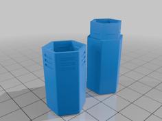 Gauge Pin Case 3D Printer Model