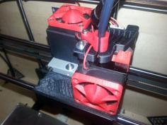 The Half Stepper. Spring Loaded Extruder Fix 3D Printer Model