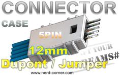 Connector Housing Dupont 5Pin 12mm 3D Printer Model