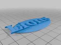 Detroit Lions Logo 3D Printer Model