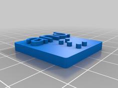 Grade 2 Braille Learning Tiles 3D Printer Model