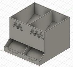 Batterie Box 3D Printer Model