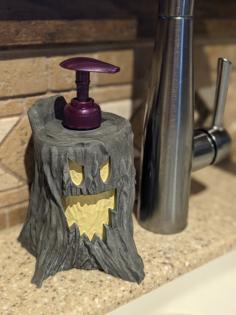 Tree Stump Soap Dispenser 3D Printer Model