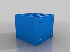 NES Cartridge Holder (stackable) 3D Printer Model