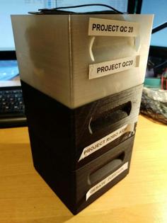 Stackable Boxes 3D Printer Model