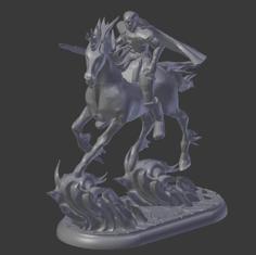 Strahd On Horseback (Nightmare) 3D Printer Model