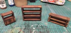 Laser Cut Gloomhaven Shelves & Book Cases