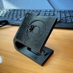 Garmin Watch Charging Station With Cap Holder And Storage 3D Printer Model