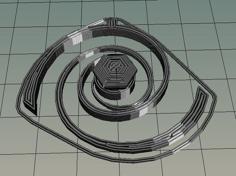 Diamond Spiral Hanger 3D Printer Model