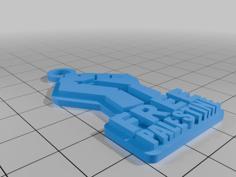 Free Palestine 3D Printer Model