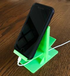 Adjustable Phone Holder 3D Printer Model