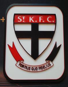 St Kilda Football Club Plaque 3D Printer Model