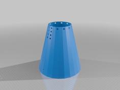 Dog / Pet Cone (Laceable) 3D Printer Model