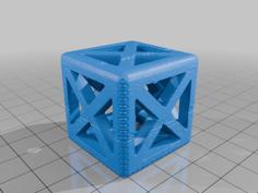 Metal Frame Cubes 3D Printer Model